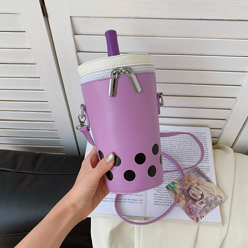 Milk Tea Small Bags || Kawaii Style Boba Bag
