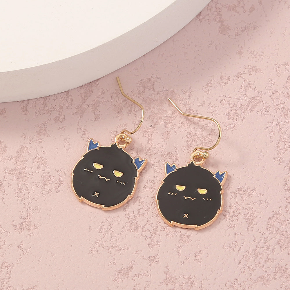 Cute || Little Monster || Halloween Earrings