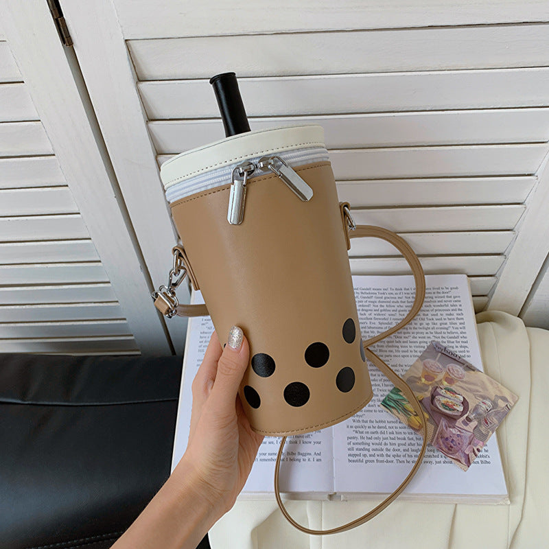 Milk Tea Small Bags || Kawaii Style Boba Bag