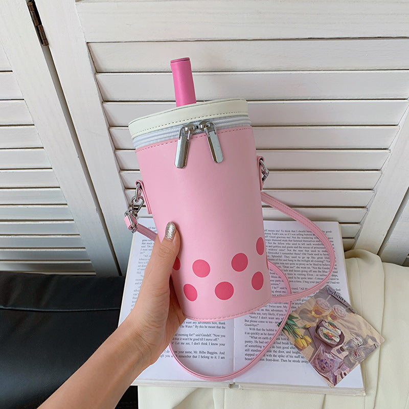 Milk Tea Small Bags || Kawaii Style Boba Bag