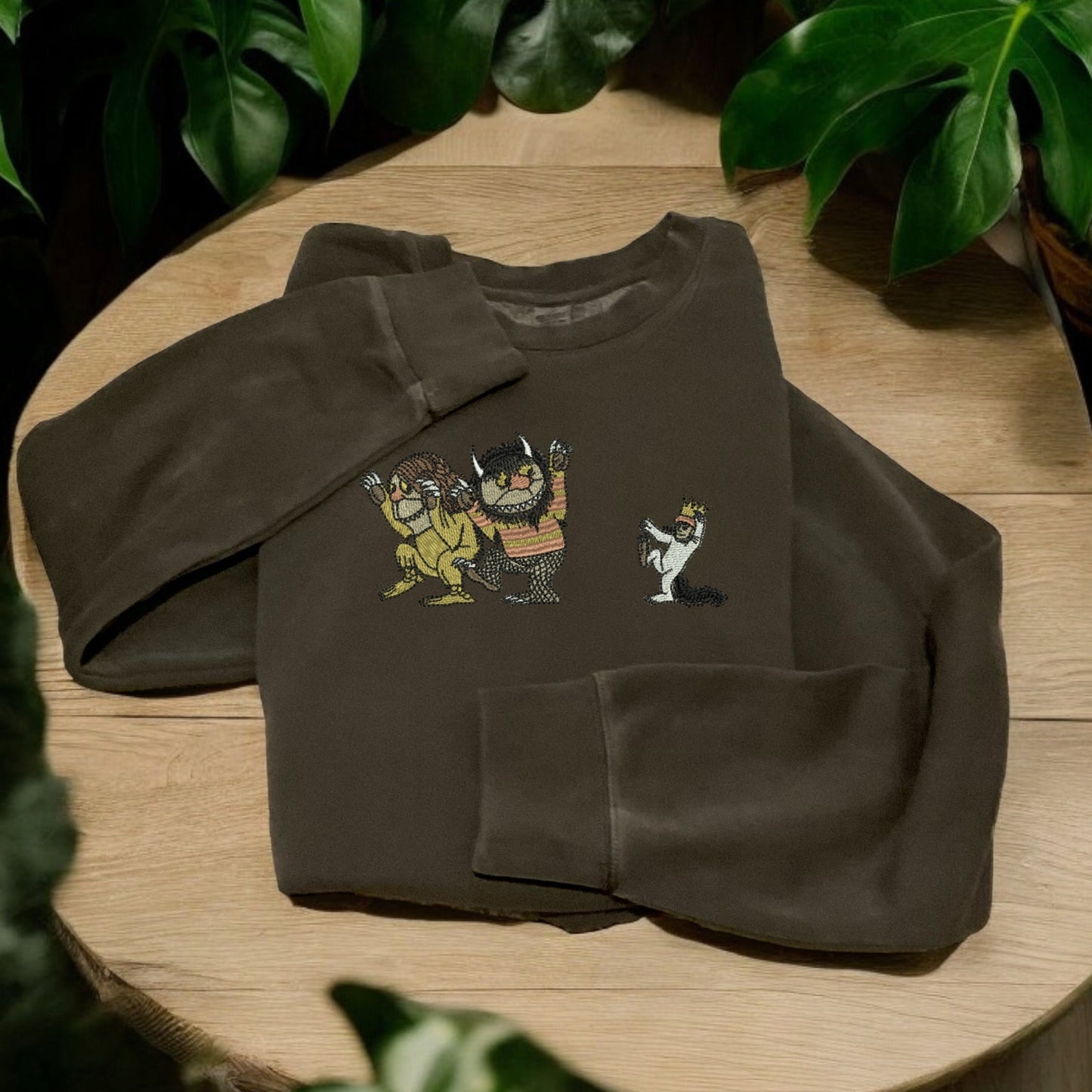 Where the Wild Things Are || Embroidered Sweatshirt