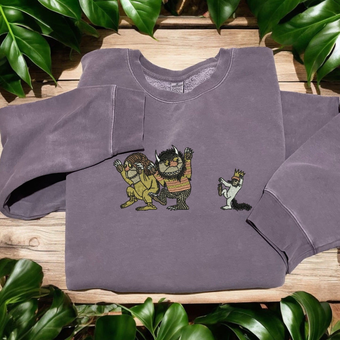 Where the Wild Things Are || Embroidered Sweatshirt