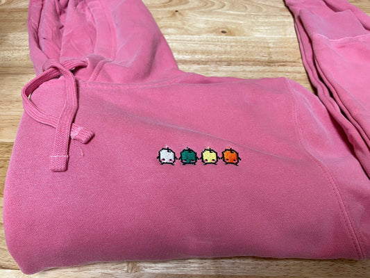 Stardew Valley Junimo Minimalist Embroidered Hoodie