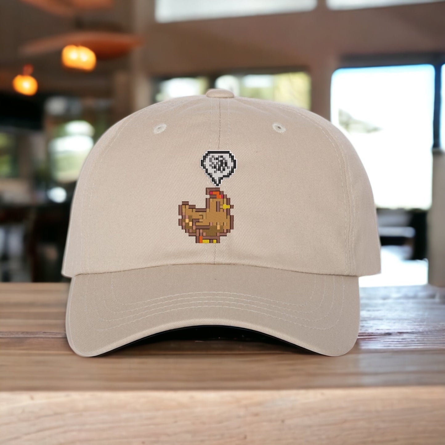 Stardew Valley | Embroidered | Grumpy Chicken | Dad Hat