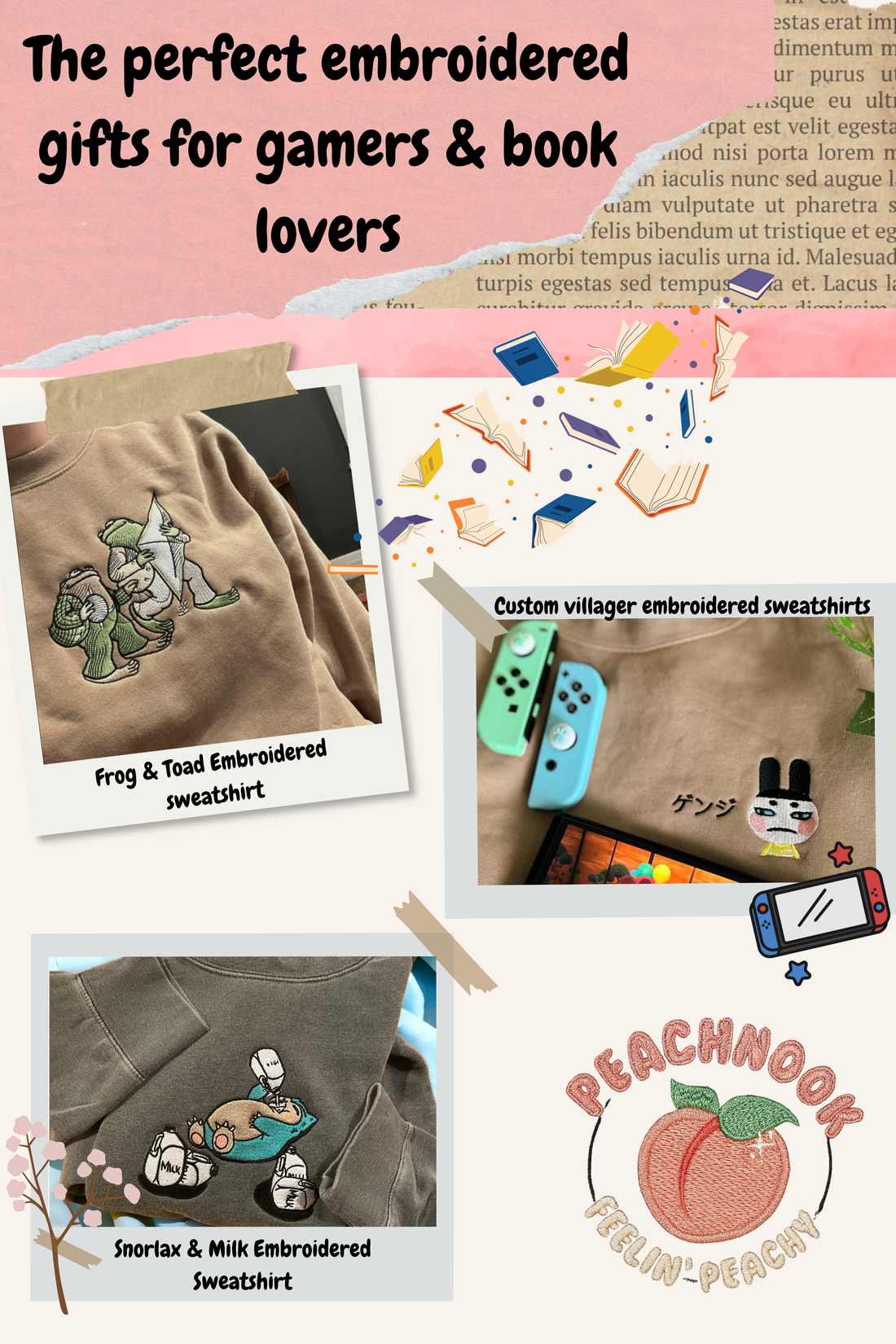 Gifts for gamers and book lovers - warm & comfy clothes