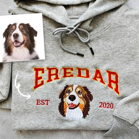 Custom Pet Portrait Hoodie