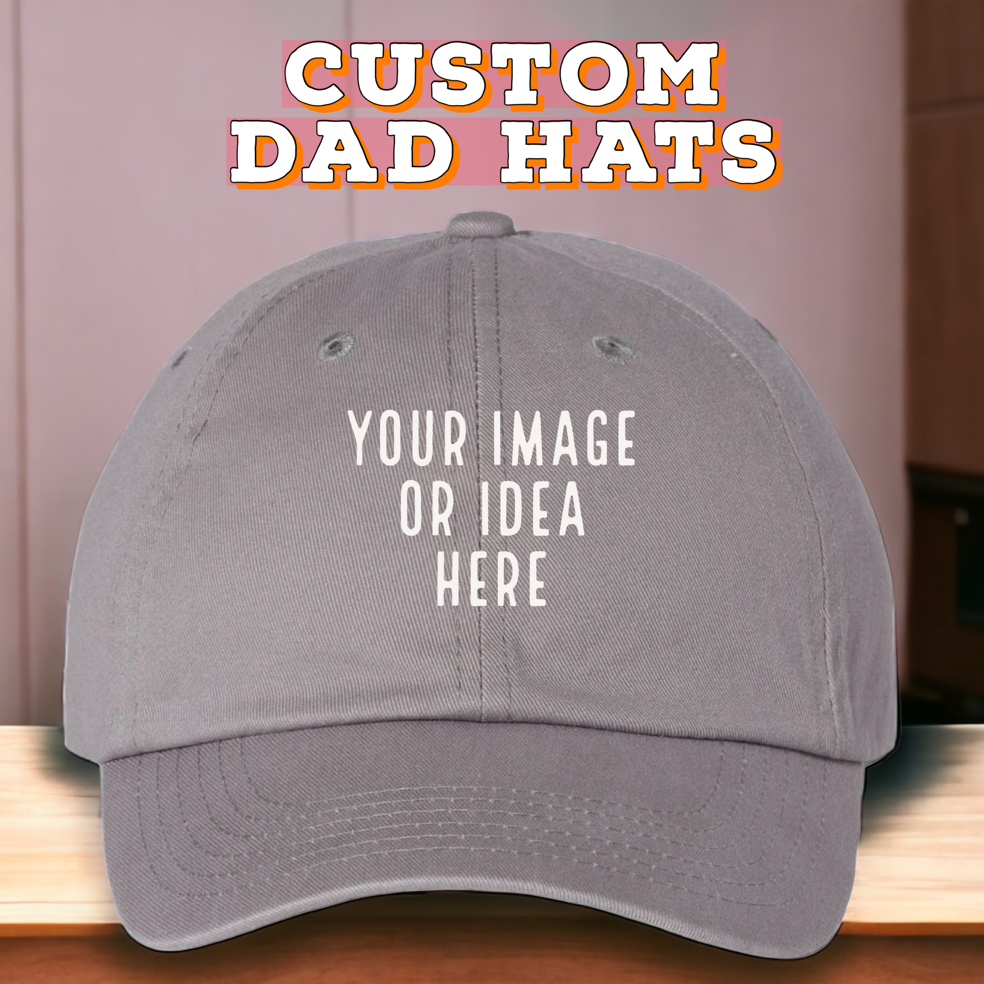 Customize dad hats on sale
