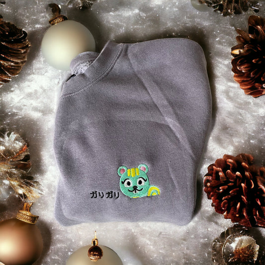 Animal Crossing Villager- Crew Neck Embroidered Sweatshirt
