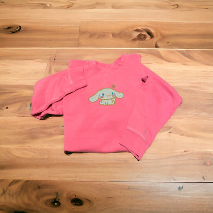 Cinnamon Roll Embroidered Sweatshirt