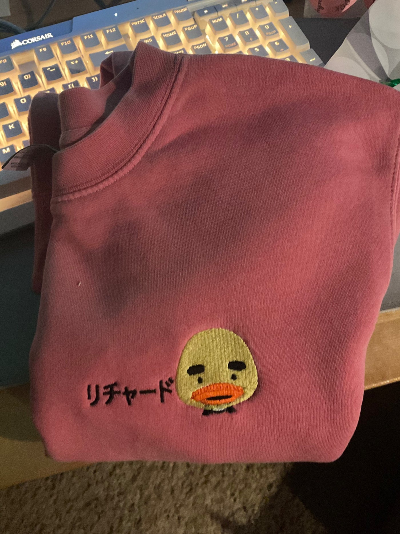 Animal Crossing Villager- Crew Neck Embroidered Sweatshirt