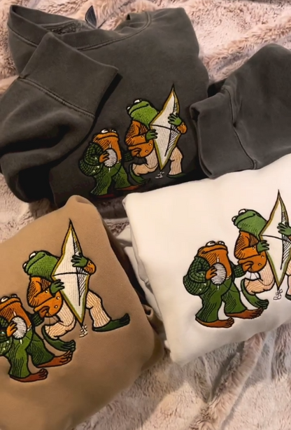 Frog and Toad Comfort Colors 1566 Crewneck Sweaters