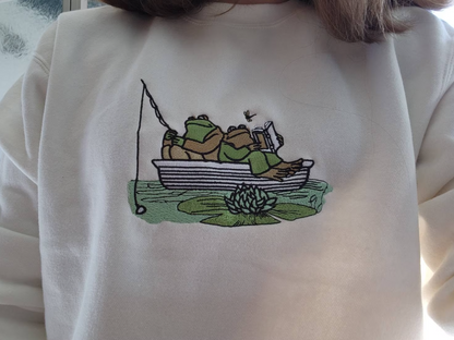 Frog & Toad Boat Crew Neck Sweatshirt