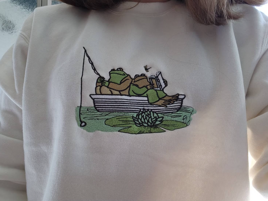 Frog & Toad Boat Crew Neck Sweatshirt