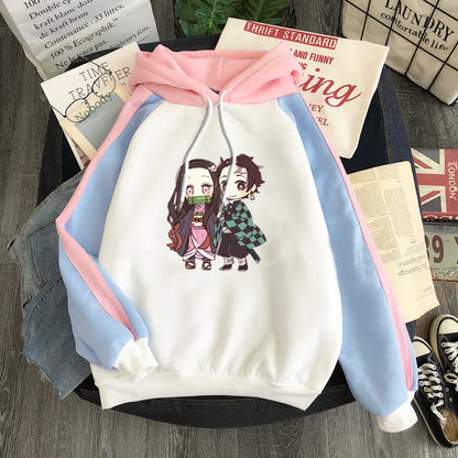 Demon Slayer Hoodie - Loose Fit Casual Anime Jacket