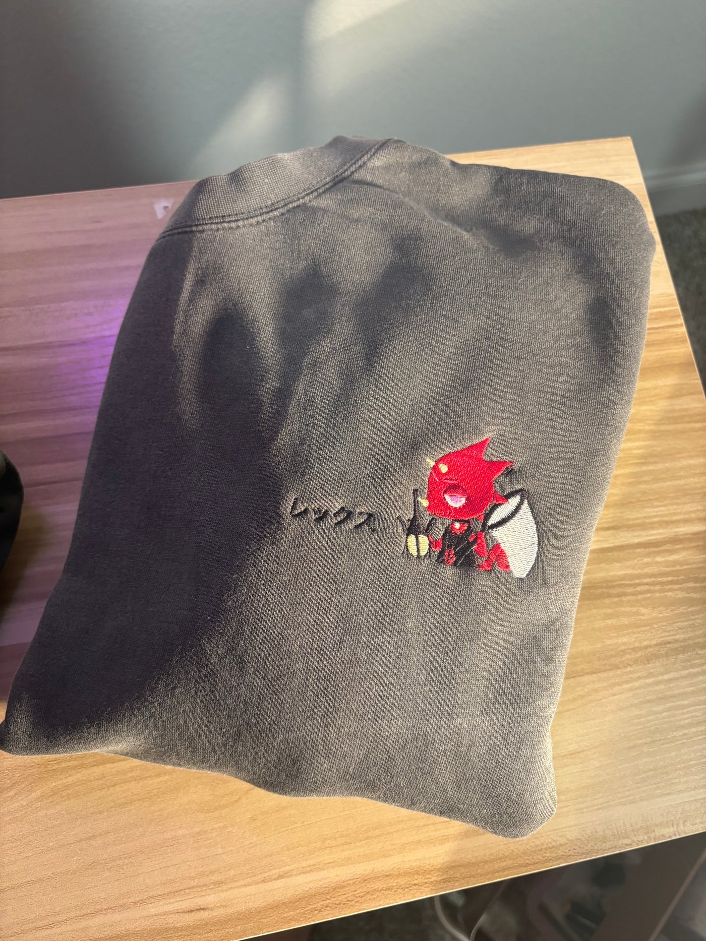 Animal Crossing Villager- Crew Neck Embroidered Sweatshirt