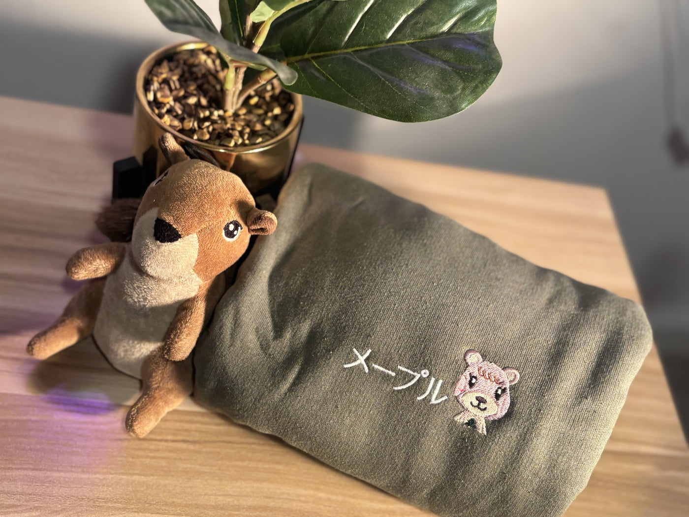 Animal Crossing Villager- Crew Neck Embroidered Sweatshirt