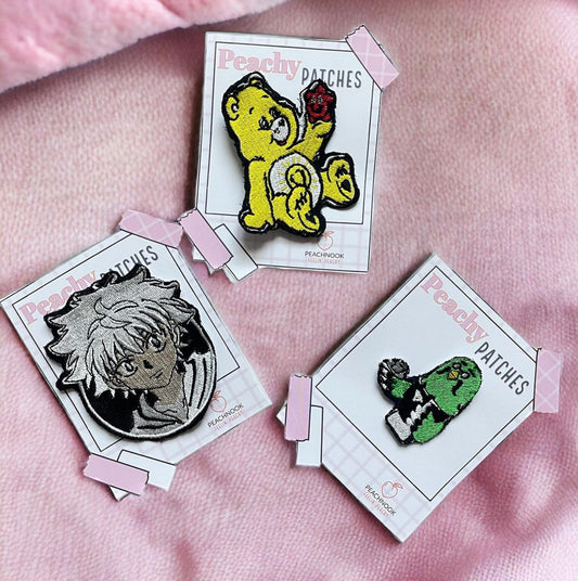 Peachnook Iron Custom Patches