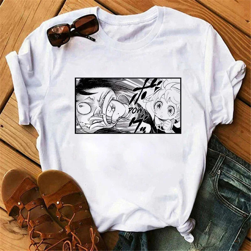 Spy x Family Anime T-Shirt for Women – Kawaii Harajuku Japanese Graphic Tee