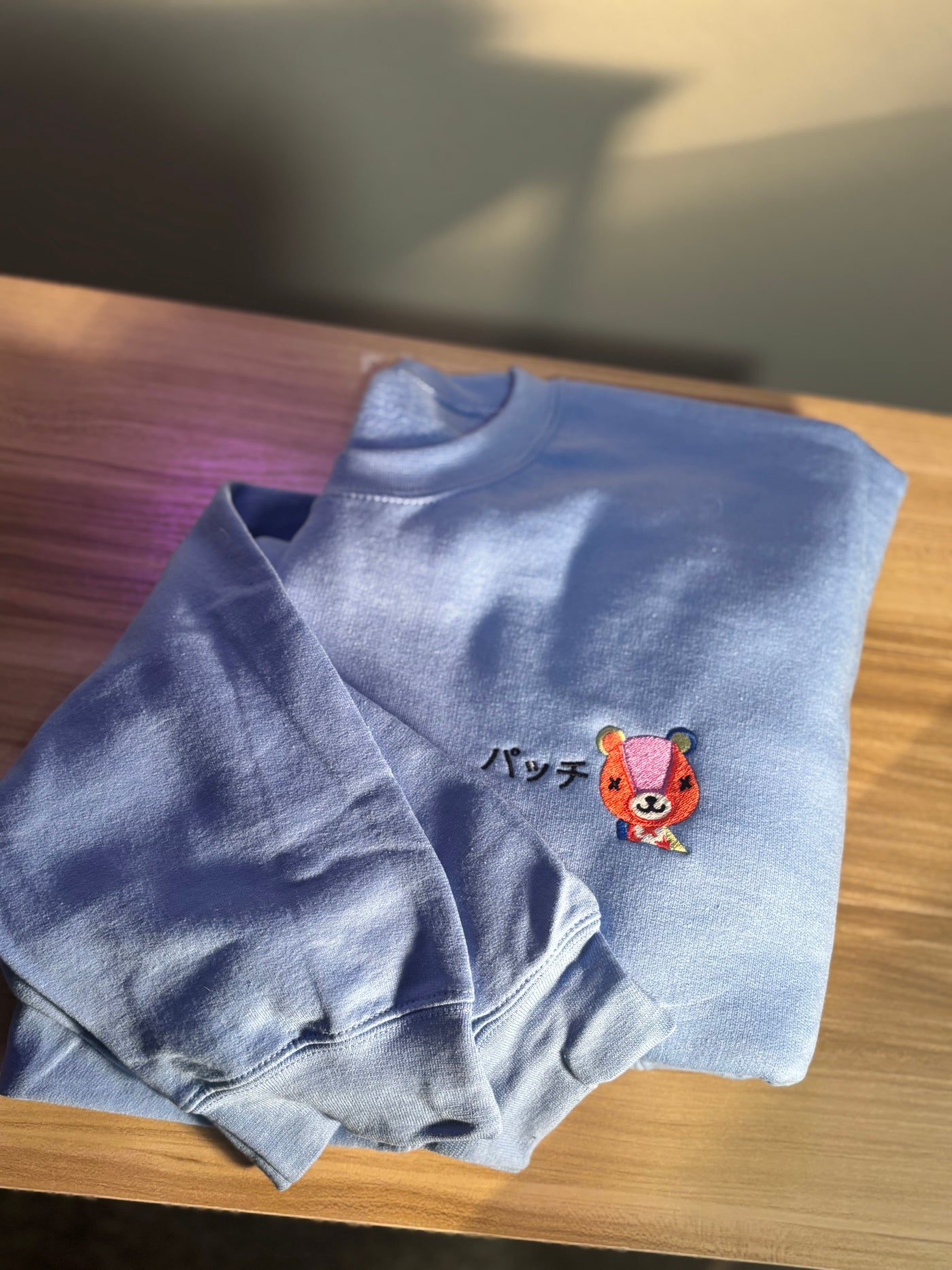 Animal Crossing Villager- Crew Neck Embroidered Sweatshirt