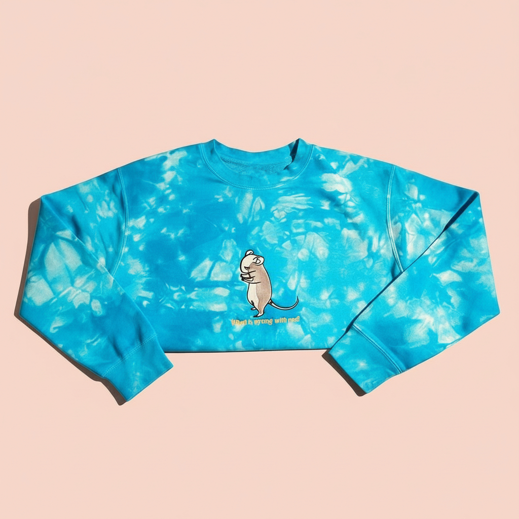 Yuki – Rat Fruits Basket Anime Embroidered Crewneck Sweatshirt