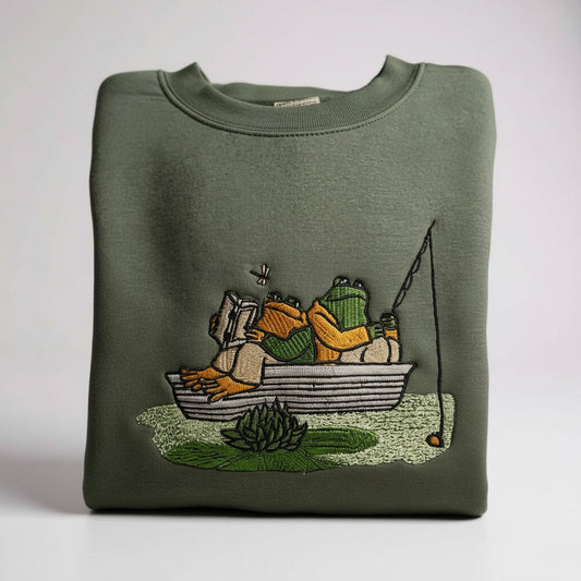 Frog & Toad Boat Crew Neck Sweatshirt