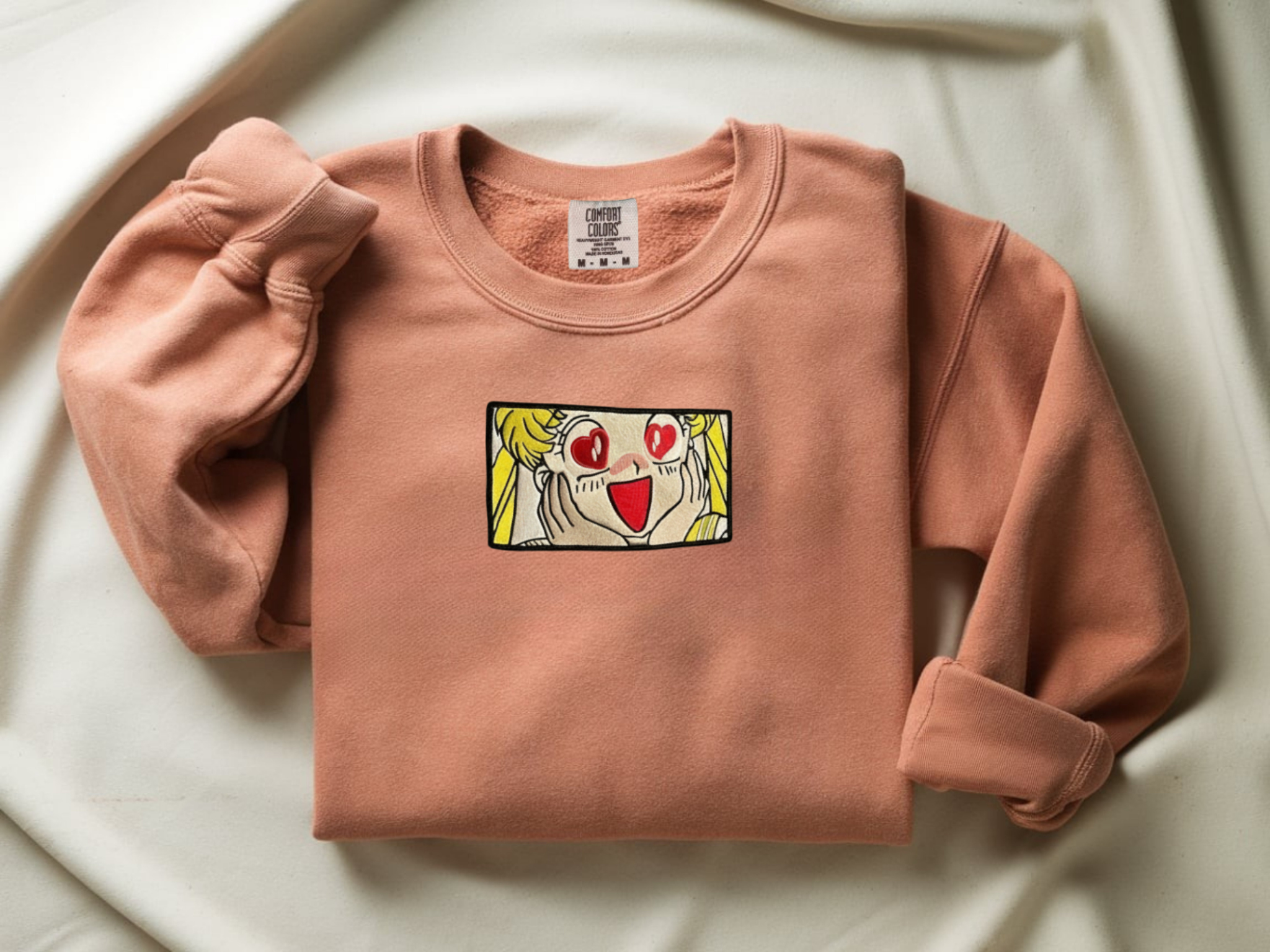 Sailor Venus Embroidered Sweatshirt | Magical Girl Crew