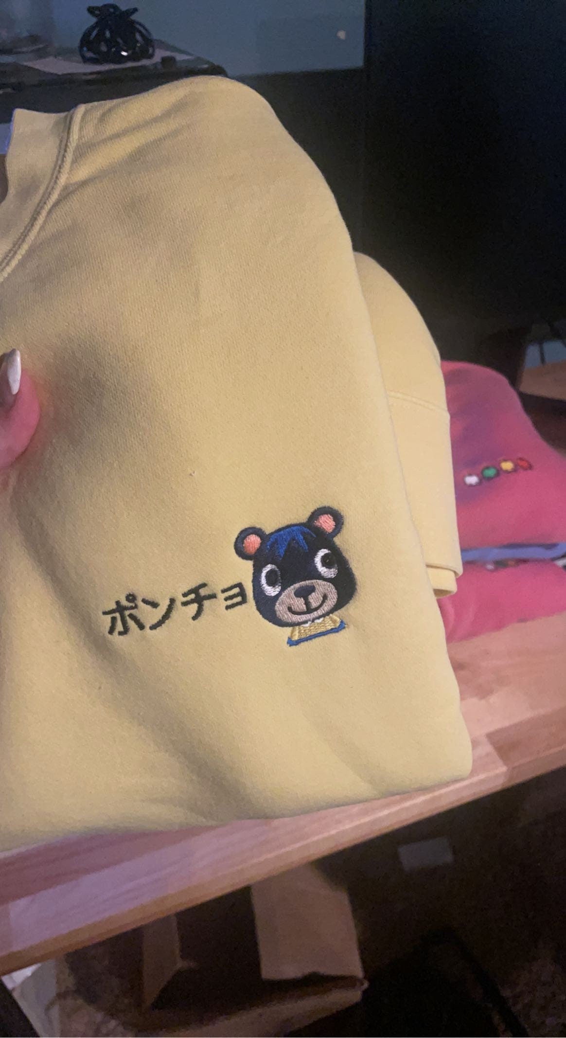 Animal Crossing Villager- Crew Neck Embroidered Sweatshirt