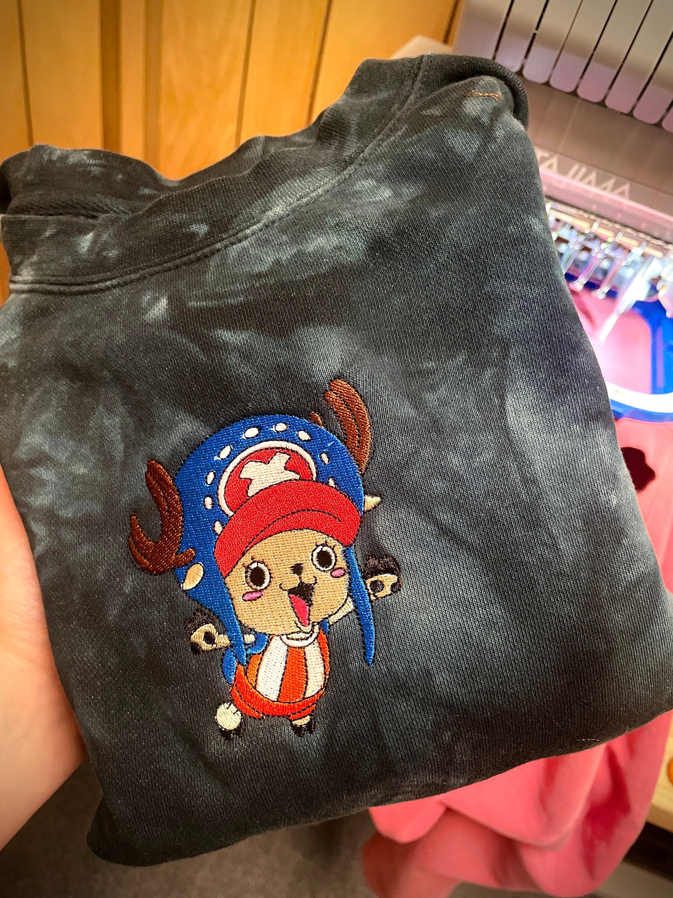 One Piece Tony Tony Chopper Embroidered Crewneck Sweatshirt