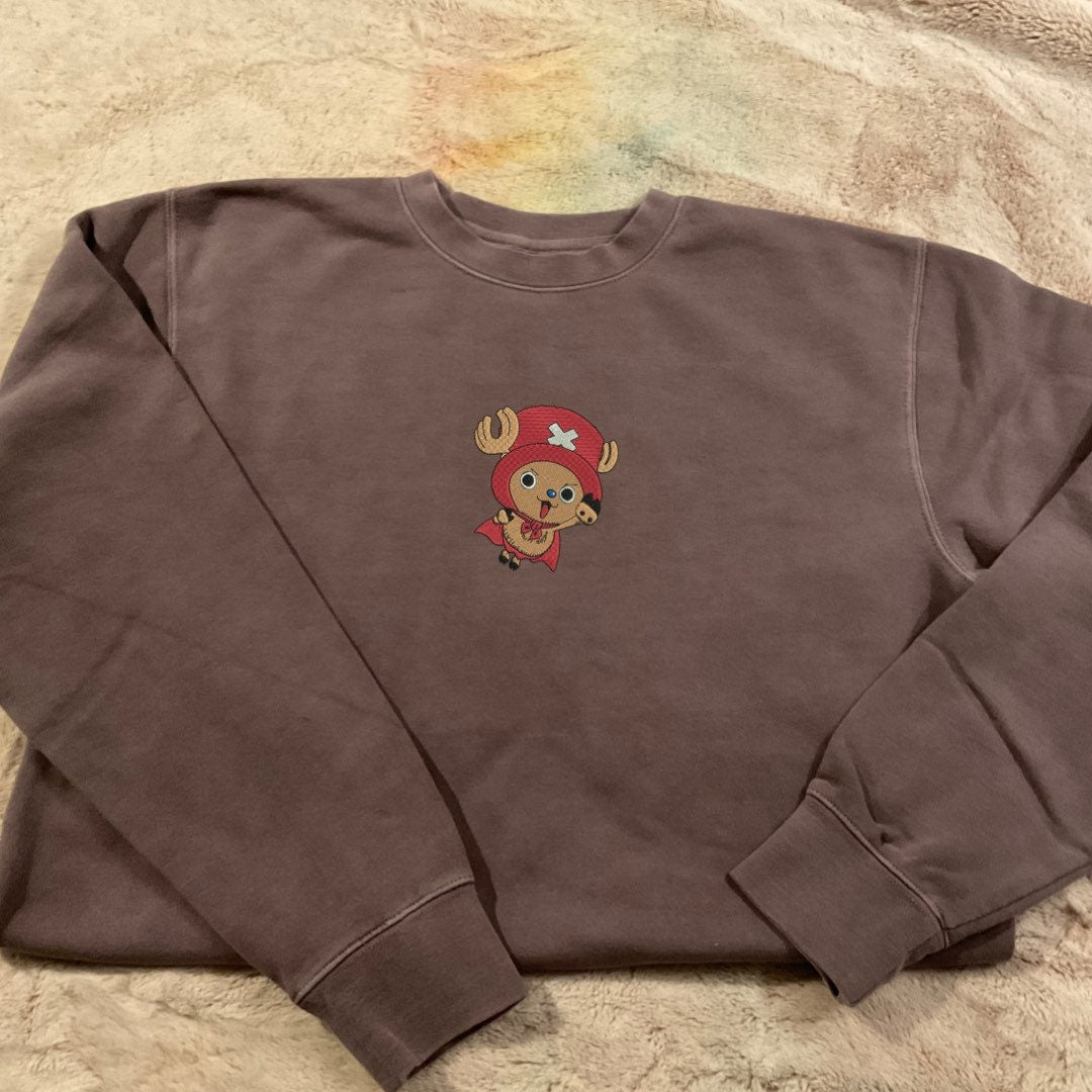 Tony Tony Chopper Embroidered Sweatshirt