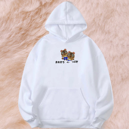 Timmy & Tommy Nook- Animal Crossing Embroidered Hoodie