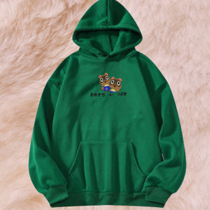Timmy & Tommy Nook- Animal Crossing Embroidered Hoodie
