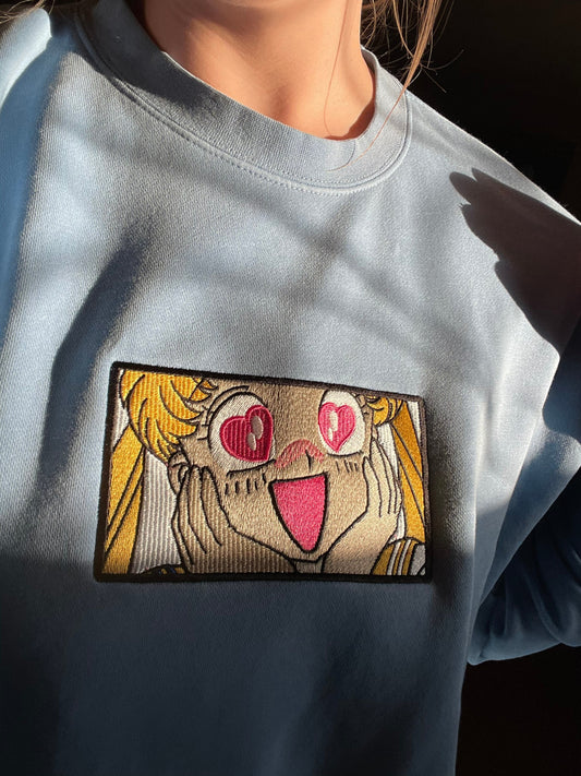 Sailor Moon Venus Embroidered Sweatshirt