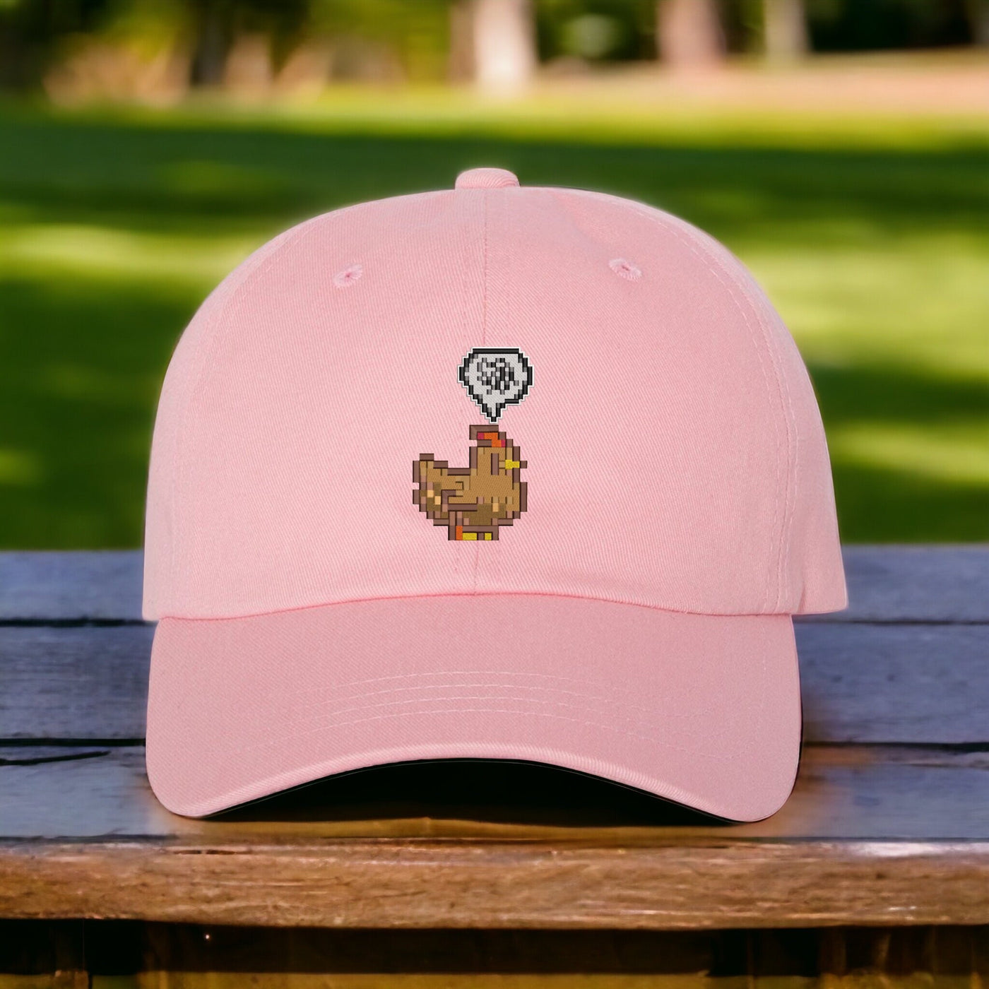 Stardew Valley | Embroidered | Grumpy Chicken | Dad Hat