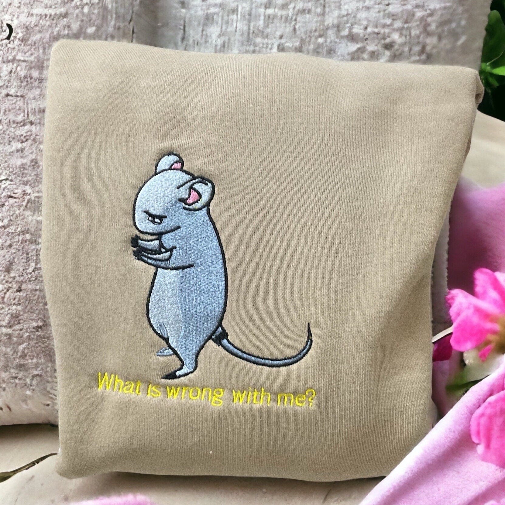 Yuki – Rat Fruits Basket Anime Embroidered Crewneck Sweatshirt